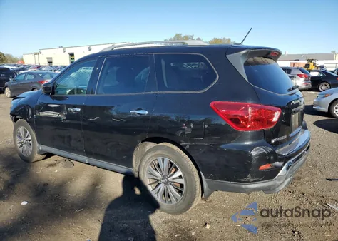 2017 Nissan Pathfinder S from USA, damaged, VIN 5N1DR2MM6HC912251